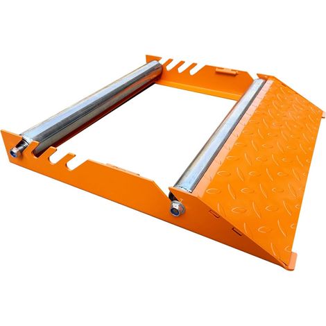 Dérouleur Câble pour Bobines Rouleau de Câble pour Enroulement Dérouleur pour Tambours de Câbles Enrouleur Distributeur Cable Drum Roller (Pliant 59 58 10CM) (1/5)