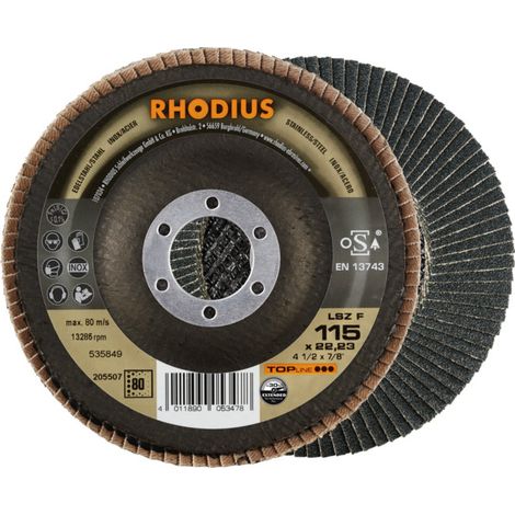 Disque à lamelle Rhodius LSZ F EXTENDED 10 pièces