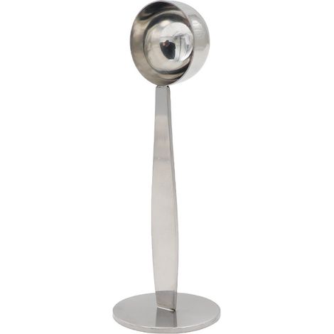 2-in-1 Coffee Scoop Holder Espresso Coffee Measuring Spoon Stamp Stainless Steel Coffee Spoon Measuring and Tamping Coffee Spoon (1/4)