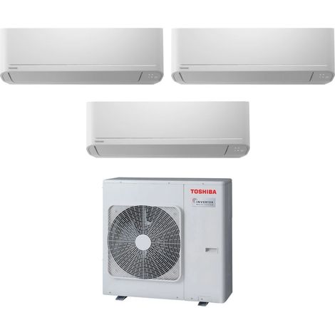 Toshiba Trial Split Inverter Klimagerät Serie SEIYA 7+10+13 (7+9+12) RAS-3M26U2AVG-E R-32 Wi-Fi Optional 7000+10000+13000 (7000+9000+12000)