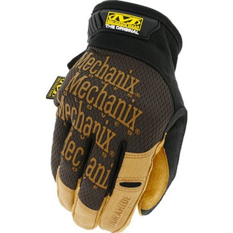 MECHANIX WEAR - ORIGINAL-LEDERHANDSCHUHE (MITTEL, BRAUN/SCHWARZ) LMG-75-009 (1/4)