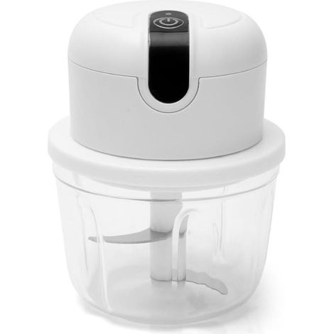 Hachoir électrique de Cuisine Noix Hachoir électrique à oignons 350 ML Hachoir à oignons sans Fil (1/5)