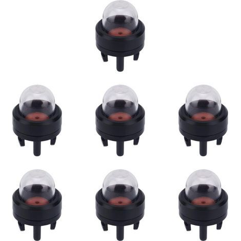 7pcs Pompe à Poire d'Amorçage 188-512-1 pour Petits Moteurs, Poires d'Amorçage pour Carburateur Tronçonneuse WT-23A Poulan Echo Homelite Souffleur de Débroussailleuse Bolens (1/4)