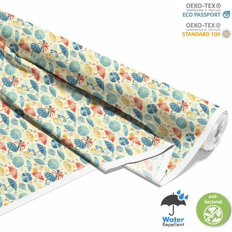 TISSUS DÉCORATIFS D'EXTÉRIEUR OXFORD - motif été DX9014 (1/5)