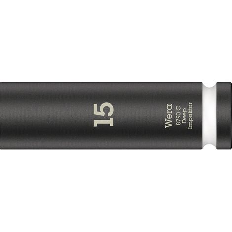 Wera 8790 C Impaktor Deep 05004832001 Innen-Sechskant Steckschlüsseleinsatz 15 mm 1/2" (12.5 mm (1/5)