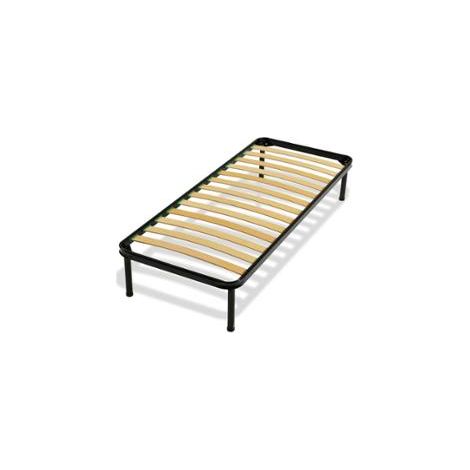 RETE SINGOLA 80X190XH34CM CON 13 STECCHE