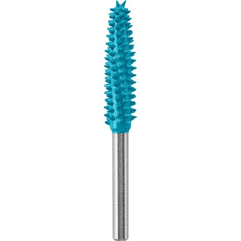 Broca eléctrica para tallar de alto rendimiento Dremel MAX (9952), material acero inoxidable, "cono" de 6,35 mm de ancho para tallar agujeros profundos en madera, plástico, espuma EVA y caucho. Parte
