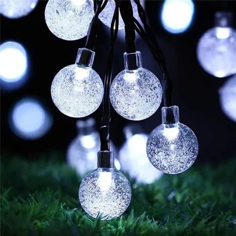 Guirlandes Lumineuses Solaire D'extérieur - - 7 Mètres 50 Led Étanche pour L'intérieur - Décoration (1/4)