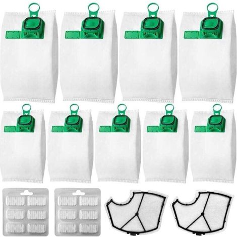 - 10 sacchetti filtro per aspirapolvere con filtri di ricambio compatibili (1/5)