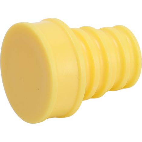 Pommeau de douche portable et léger pour bouteille, avec 4 joints toriques en silicone, idéal pour les voyages et le camping (jaune). (1/5)