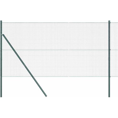 Maison Exclusive - Ground Fix Geschweißter Drahtzaun 50 x 1 m (B