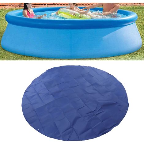 Couverture gonflable ronde pour piscine de taille 4, adaptée à une utilisation à domicile et en extérieur, résistante à la poussière et isolante thermiquement, 4,54,5m. (1/5)