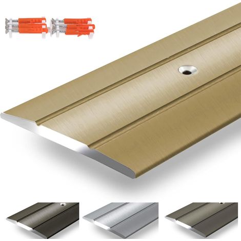 Barre de seuil Firm K132 Forme: C : 36 mm Longueur: 100 cm Pré-percé Or