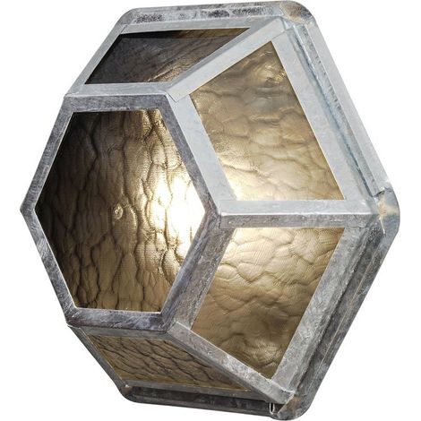 Konstsmide Castor Applique d'extérieur classique en acier galvanisé IP23 (1/3)