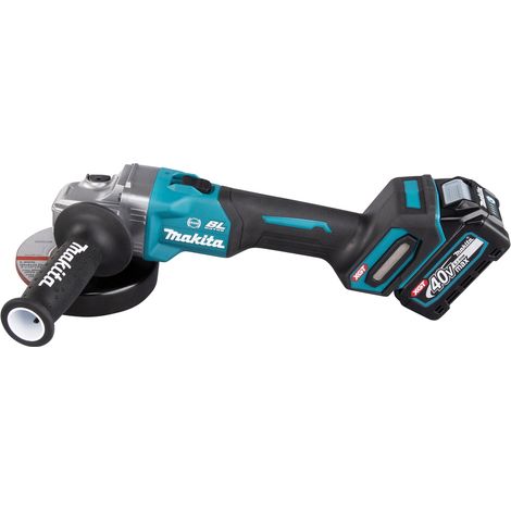 Makita Akku-Winkelschleifer GA005GZ, 40V, 125 mm ohne Akku ohne Lader im Karton
