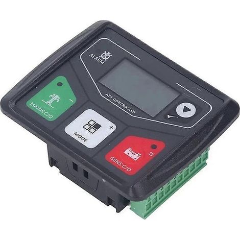 Panneau de commande MEBAY ATS320AC pour générateur ATS, commutateur de transfert automatique avec port USB et double interrupteur d'alimentation (1/5)