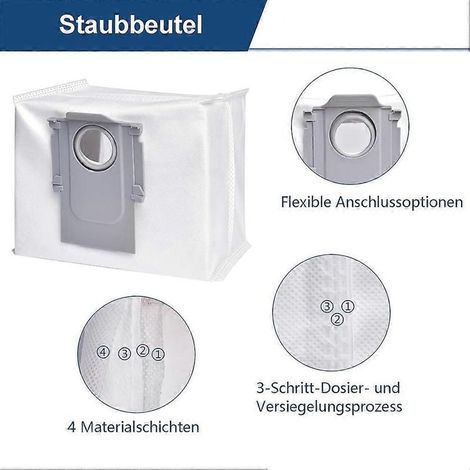 Accessoires pour aspirateur robot Roborock S8 Pro Ultra S8 S8+ : brosse principale, filtre, sac à poussière, pièces de rechange (1/5)