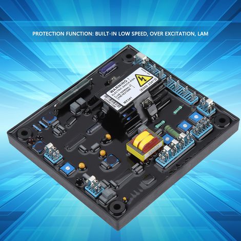 MX341 AVR régulateur de tension automatique contrôleur pour générateur groupe électrogène pièces détachées (1/5)