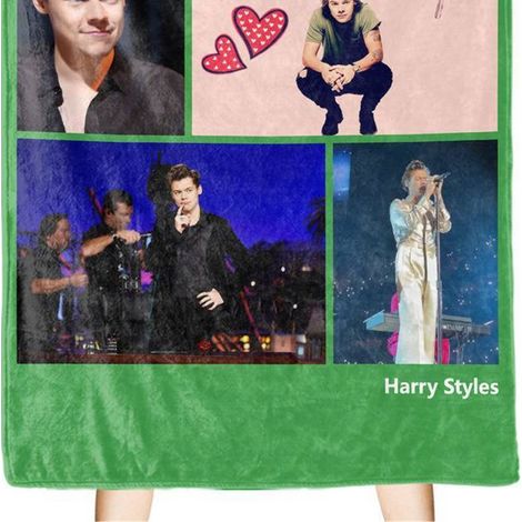 Tapis étoile personnalisé Harry Styles BL601E, 150x200 cm, motif exclusif, couverture de sol décorative, tapis de chambre design. (1/3)