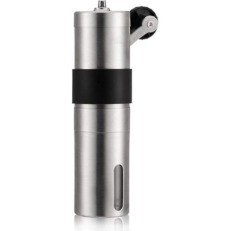 Café grain moulin main Crank café grain moulin mini acier inoxydable moulin à café (1/5)