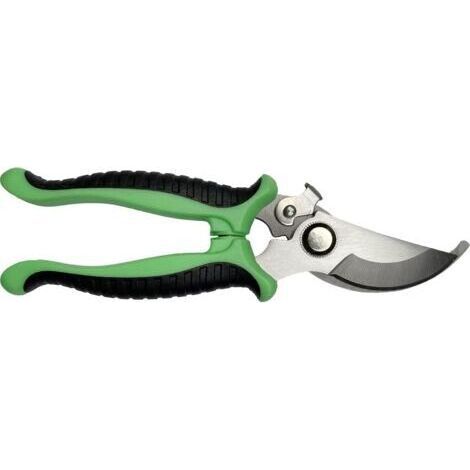 Pruning Shears, Non-Slip Pruning Shears with Locking Handles, Professional Pruning Shears, Garden Flower Branch Pruning Shears, Multi-Purpose Branch Pruning Shears (Green) (1/5)