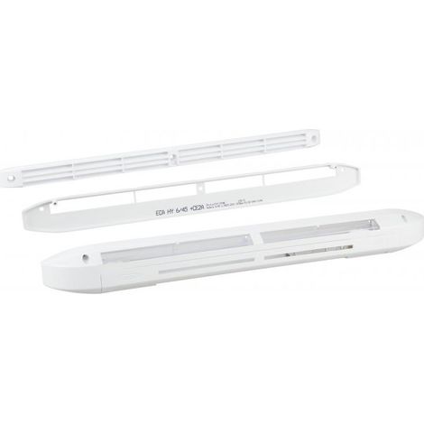 Unelvent – Entrée d'air hygroréglable acoustique 853282 – Diamètre 125mm – Débit 7/40 m3/h – Blanche – Pour espaces confinés
