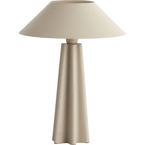 Light & Living - lámpara de mesa - Cukai - beige - metal -