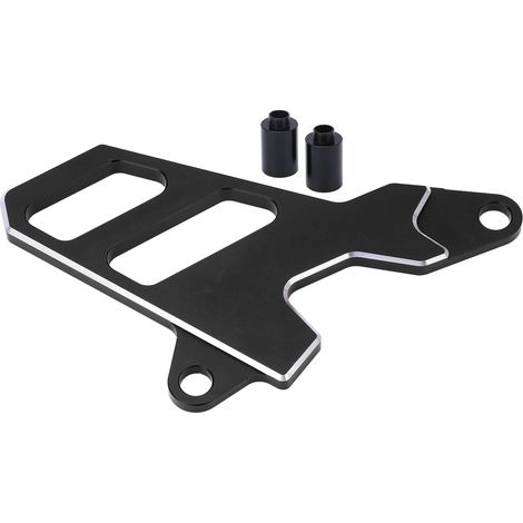 Carter de pignon avant métallique, protection de chaîne moto, remplacement pour Suzuki LTZ400 2003-2014, noir. (1/5)