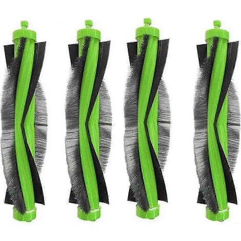 Lot de 4 brosses principales de rechange compatibles avec l'aspirateur robot iRobot Roomba Combo R113840 (1/5)