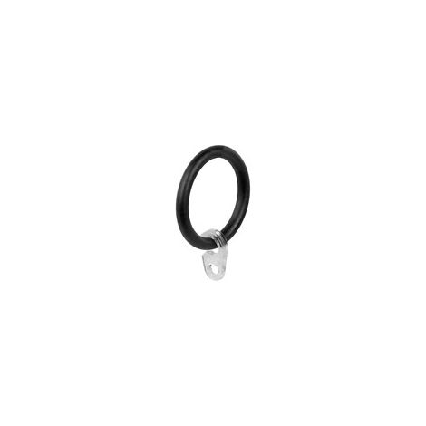 ANELLO IN METALLO D 20 CONF. 8 PZ NERO Q.TA 4