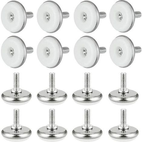 30 piedini regolabili per mobili M6x15mm, piedini di livellamento regolabili per sedie, tavoli e armadi (1/5)