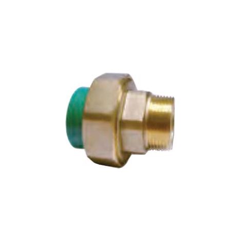 1PZ GIUNTO CON GHIERA FILETTATA MASCHIO IN PPR PN25 - M ø mm.20x1/2"