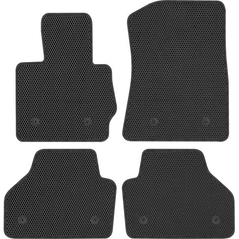 Tapis de sol dédiés pour BMW X3 F25 (2011-2017) - EVA alvéolé noir (1/5)