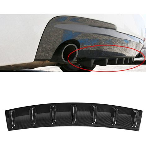Aileron arrière requin à 7 ailettes, diffuseur de pare-chocs, grand modèle (1/5)