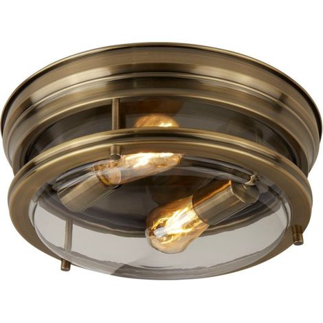Lampe de salle de bain antique Edinburgh Ø 35cm - 5182AB (1/3)