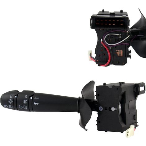 Comodo compatible para Clio 2, Kangoo 1, Master 2, Trafic 2, Megane 1, Scenic 1 (1995-2014) con luces antiniebla delanteras y traseras (Negro) 7701040730 (1/5)