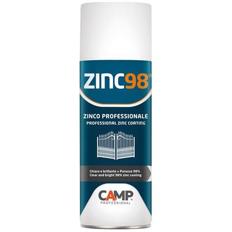 Spray protettivo antiossidante zinc 98 per metalli 400 ml (1/2)