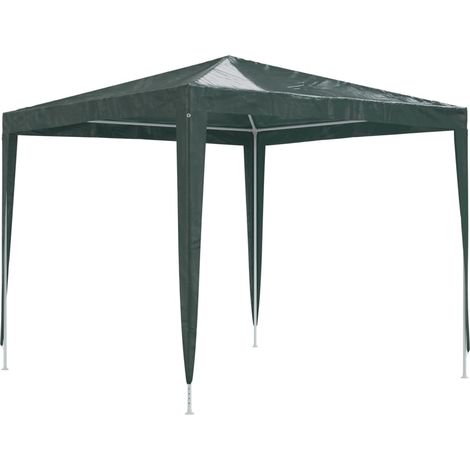 vidaXL Professional Party Tent 2,5x2,5 m Green 90 g/m²