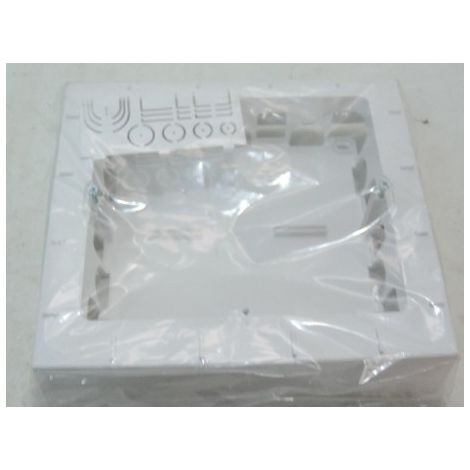 Boîte saillie blanc polaire 2 rangées 2X6modules prof 40mm pour appareillage 45X45mm Altira SCHNEIDER ELECTRIC ALB44448