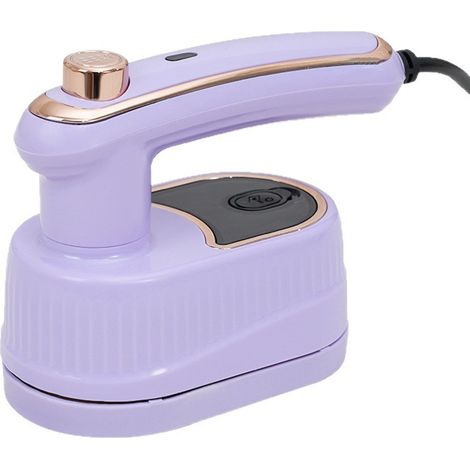 Défroisseur vapeur portable, mini fer à repasser pliable pour les voyages, idéal pour le repassage à sec et humide. (1/5)