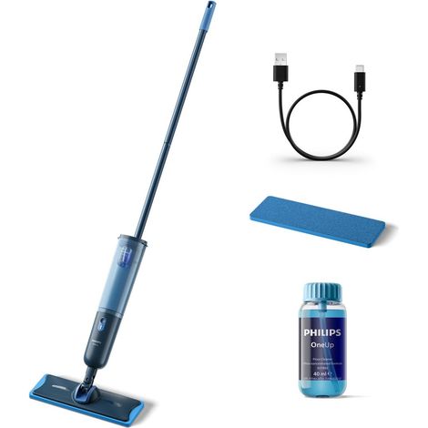 Philips OneUp serie 3000 mopa eléctrica azul ligera (1/5)