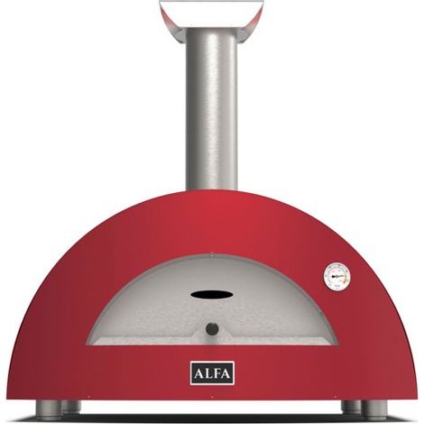 Alfa Forni Moderno 2 Pizze Holz Antik Rot (1/5)