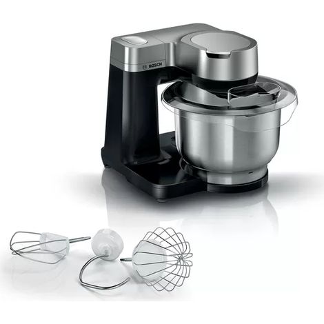 Bosch MUMS2VM00 robot da cucina nero e argento 3,8L (1/5)