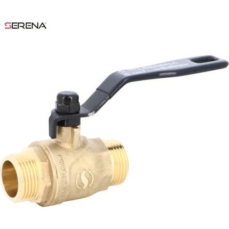 Valvola a sfera in ottone 26x34 Sferaco senza piombo eco responsabile