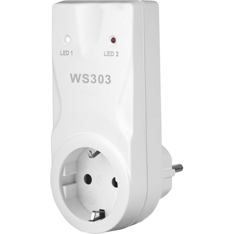 Prise télécommandée EOB WS303, pour système d'interrupteurs radio WS3xx (1/3)