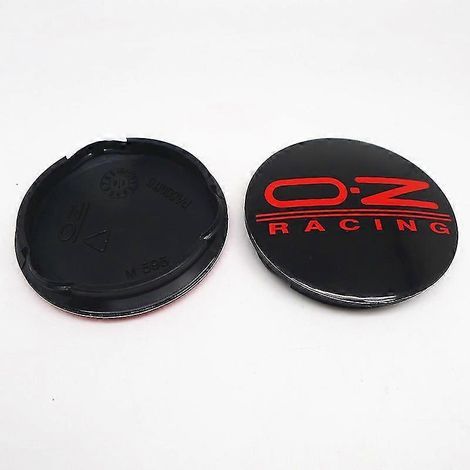 4 cache-moyeux de 62 mm pour jantes Oz Racing M595, enjoliveurs de remplacement anti-poussière en alliage, noir RD (1/5)