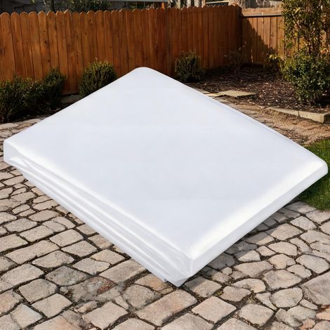 Serre de jardin transparent en PE 800 x 700 x 1 cm (1/5)