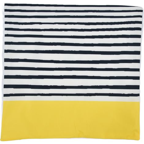 Eleganter quadratischer Kissenbezug für Sofa – farbbeständiges und modernes Design – B009 (1/5)