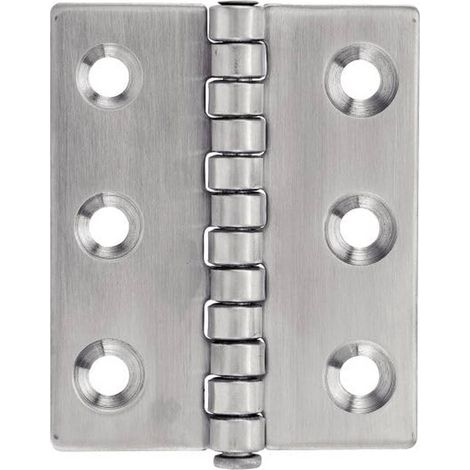 5 Charnières Type I 80 mm - Inox A2 - D-Work (1/3)