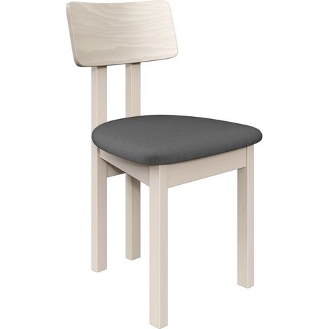 Chaise Victorville 382, Cachemire, 85x47x48cm, Tissu, En bois, Bois (1/5)